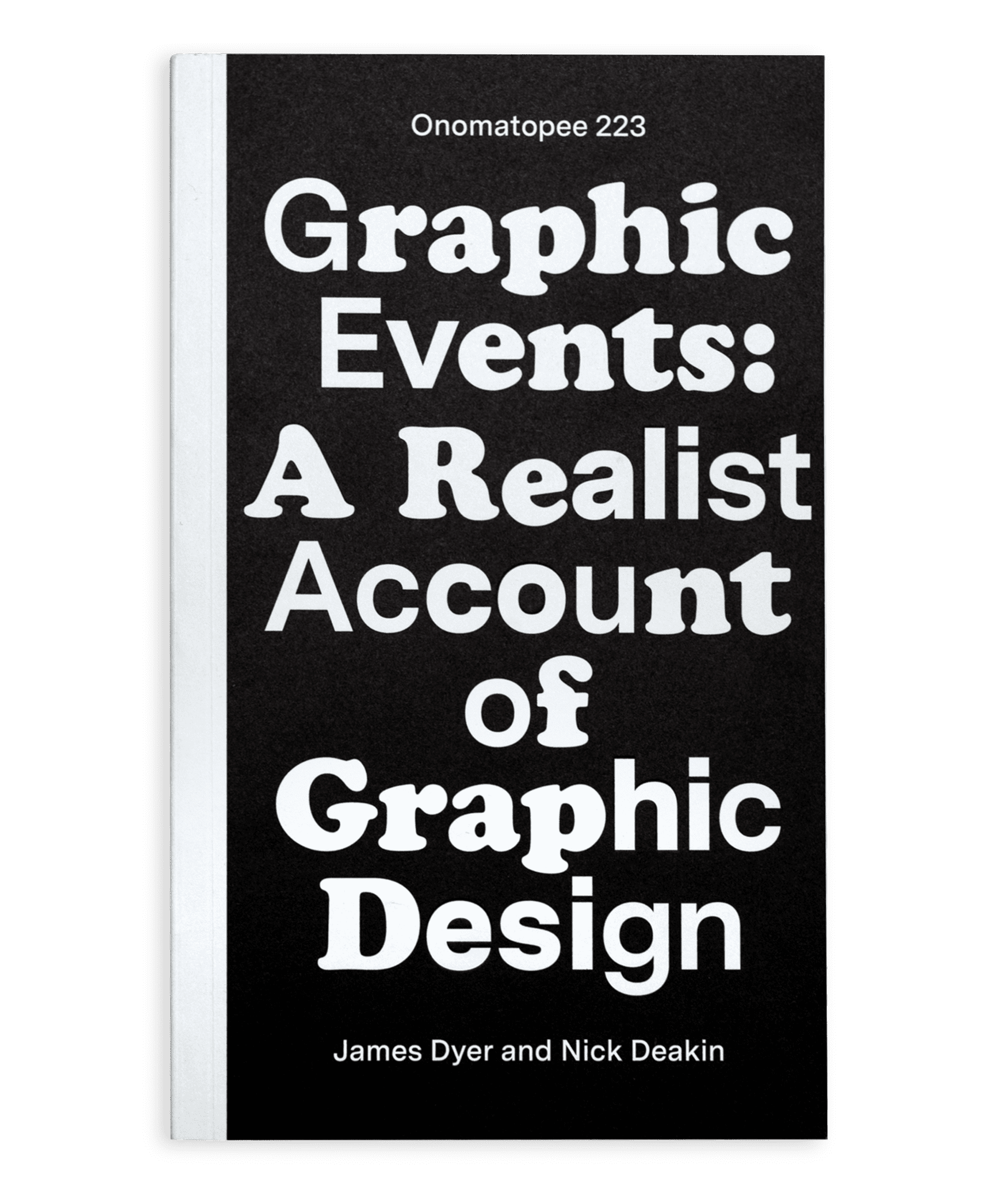 Graphic Events Book
